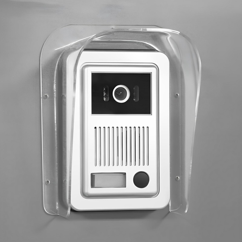 MIMIA Outdoor Intercom Cover, Double Sided Tape, Entrance Doorphone, Reinforced