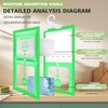 Wardrobe Dehumidifier Bag 6 Pack Moisture Absorbers, Hanging Interior Ideal