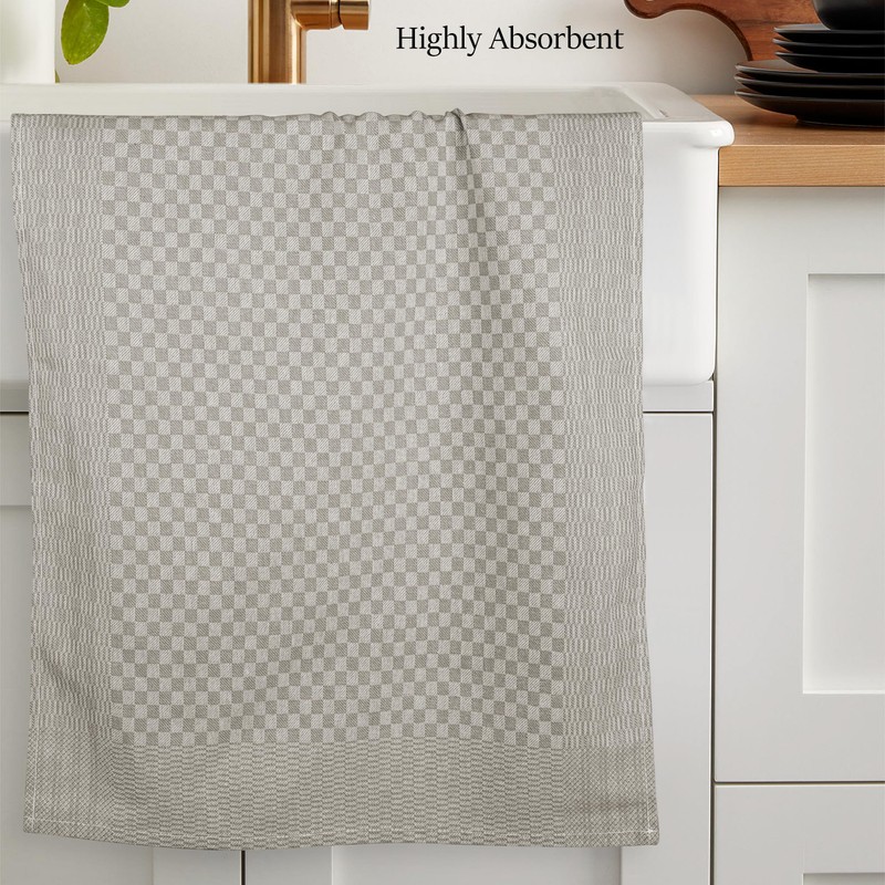 Olivia Rocco Pack Of 5 Kitchen Tea Towels Large 100%