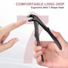 Ergonomic Nail Clippers for Men, Long Handled Toenail Clippers for