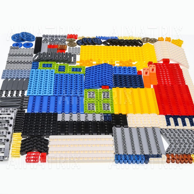AIMATRIX 464PCS Technic Gears and Axles Set for Technic Parts,