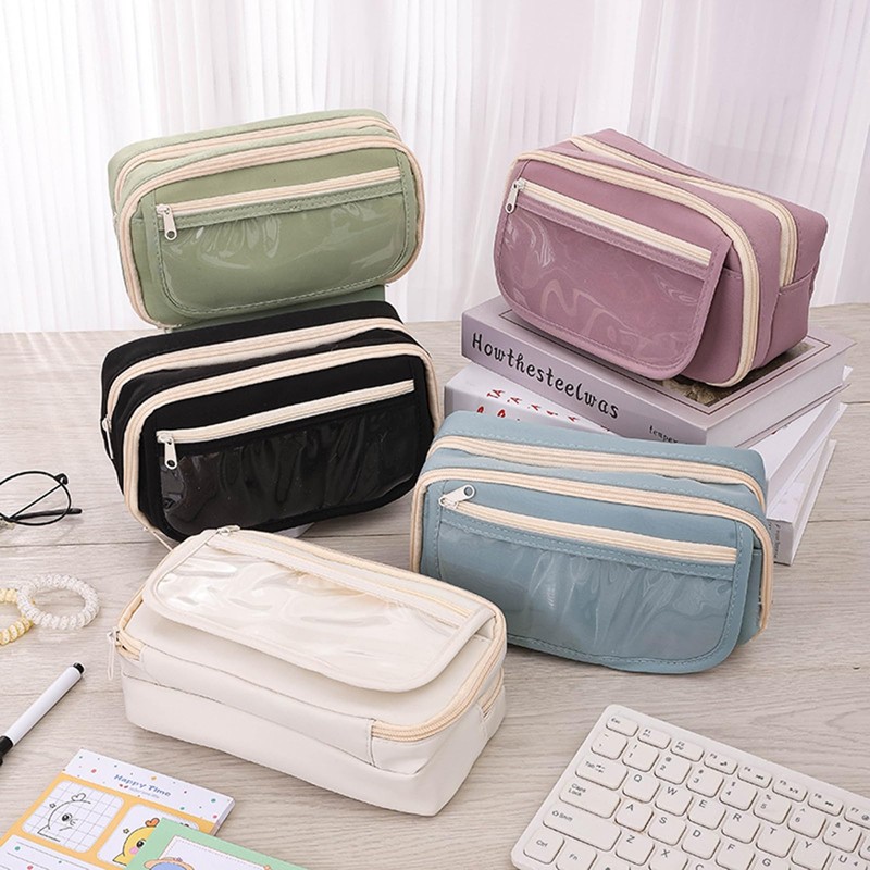 Pen Case, Large Capacity, 9 Layers, Pencil Case, Multi-functional Pouch,