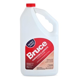 Bruce Hardwood and Laminate Floor Cleaner (2 Pack) Residue Free Floor Cleaner for Mopping, 1 32 oz Spray Bottle and 1 64 oz Refill Bottle, with Microfiber Cleaning Cloth