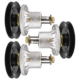 8TEN Deck Spindle Assemblies withPulley for Exmark 60 inch Deck Lazer Z Zero-Turn 1-634972 3 Pack