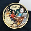 Rise Above Chaos and Adversity Challenge Coin Humorous Office Life