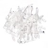 CHANZON 100 pcs 5mm RGB Multicolor LED Diode Lights Common