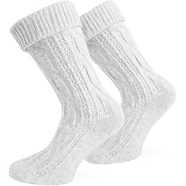 normani Traditional Socks Made of Breathable Cotton with Envelope Colour White Size 43/46