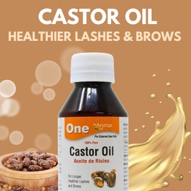 Arymar Castor Oil Aceite de Ricino Made in USA 100% Pure 4 fl oz 118 ml One (4 fl oz)