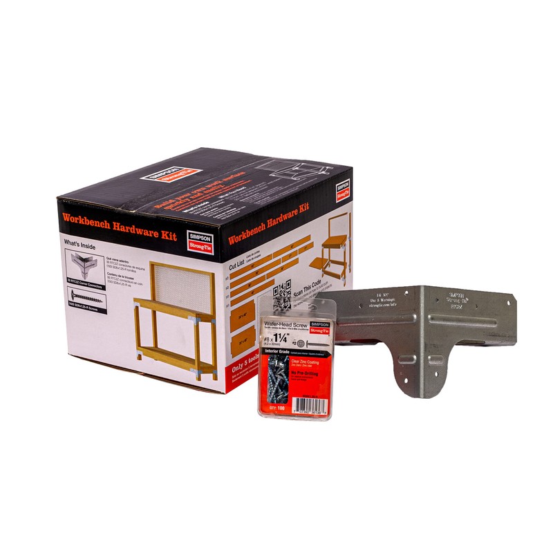 Simpson Strong-Tie WBSK WBSK Workbench and Shelving Hardware Kit