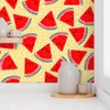 Removable Wallpaper 9ft x 2ft - Whimsical Watermelon Summer Fruit