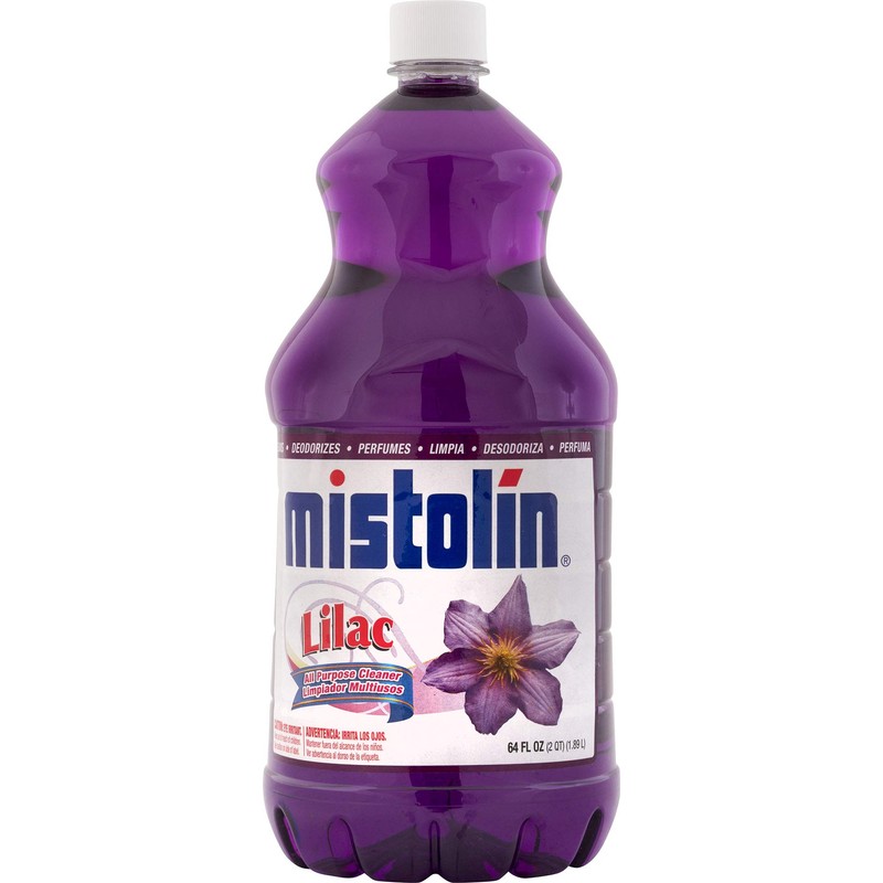 Mistolin Lilac, All Purpose Cleaner, 64 Fl Oz, Longer Lasting