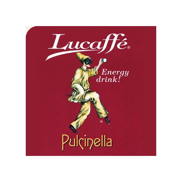 Lucaffe' Pulcinella ESE Espresso Paper Pods 50 Count in bulk Packaging (pack of 1)