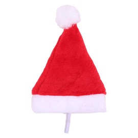 3MNSCD Cat Christmas Cosplay Small Dog Costumes Set Santa Hat Scarf Cloak Set Xmas for Small Dogs Cats Xmas Costumes