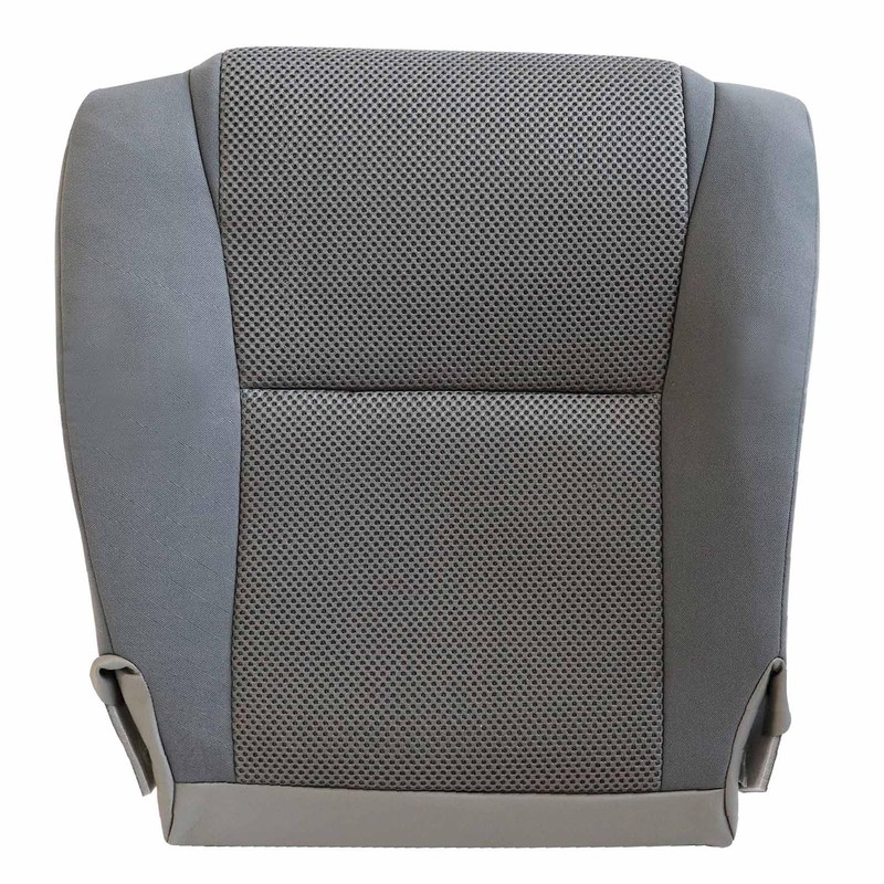 Vigoraze Driver Side Bottom Cloth Replacement Seat Cover Gray Compatible