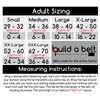 Build A Belt Black Flip Top Style 1.5" Wide Buckle