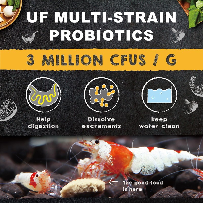 Ultra Fresh Shrimp Food, High Protein, Rich in Vitamins for