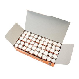 Maxar Electric Glow Bulbs, Set of 50, Basic White Cover Type, FG-1E, 10-30W