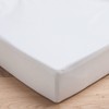 BabyCalin - Matratzenbezug aus Schaumstoff 60x120 cm Weiß, Verpackung kann