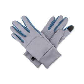 YAOSP Sport Athletic Gloves, Navy Blue and Light Blue, Breathable Design with Touch Screen Function (Grey, Medium)