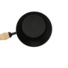 Thomasya Metal Incense Pan with Elegant Mango Wood Handle &