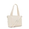 Kipling ASSENI S Small tote, Totes, Beige Pearl (White)