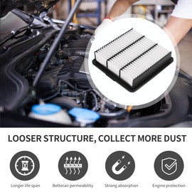 Filtro de aire de motor CA12879 Filtro de aire de motor para Hyundai 2021-2023 Elantra L4 1.6L 2.0L Filtro de aire de gas 2022-2023 Elantra N L4 2.0L Filtro de aire de gas OEM CA12879 28113-AA100