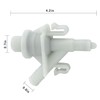 1 Kit is 385311641 RV Toilet Water Valve Kit &