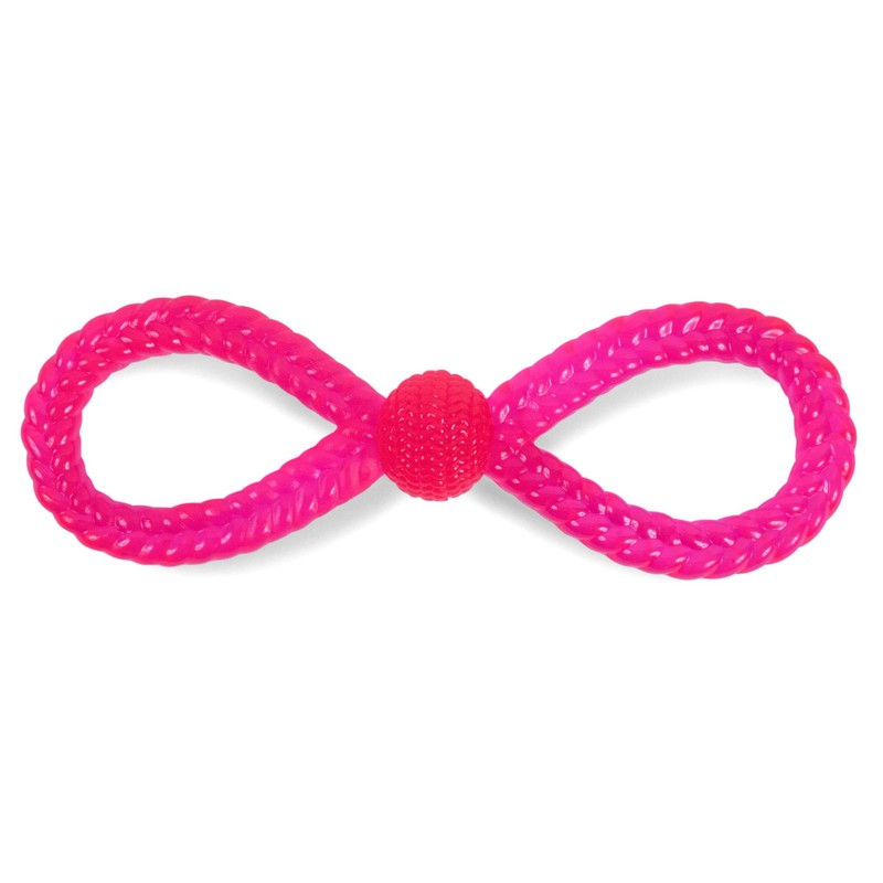 Petface (Toyz by Petface) Twist Tugger, Blue/Green/Pink
