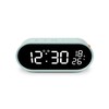 mooas Rolling Pop Mirror Clock, Digital Clock with USB Charging