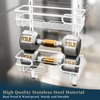Consumest Over The Door Shower Caddy - 2 Tier Adjustable