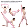 Yoga Blocks Set of 2 with 12 Loop Stretch Band