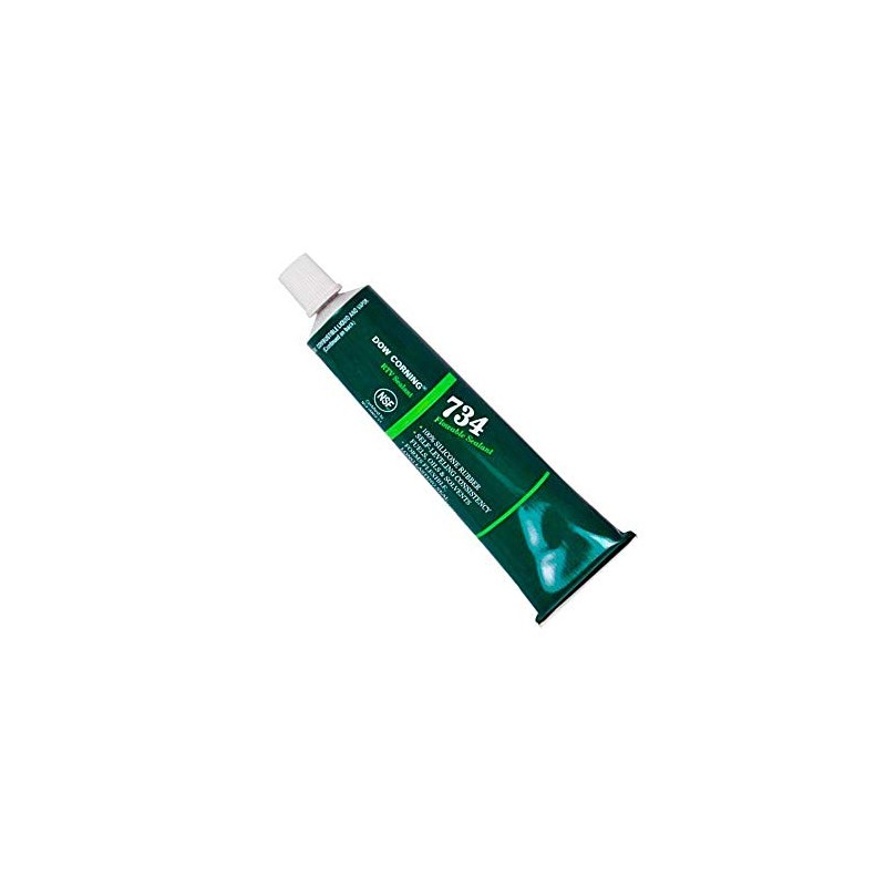 Dow Corning RTV-734 Flowable Sealant - 3 oz White