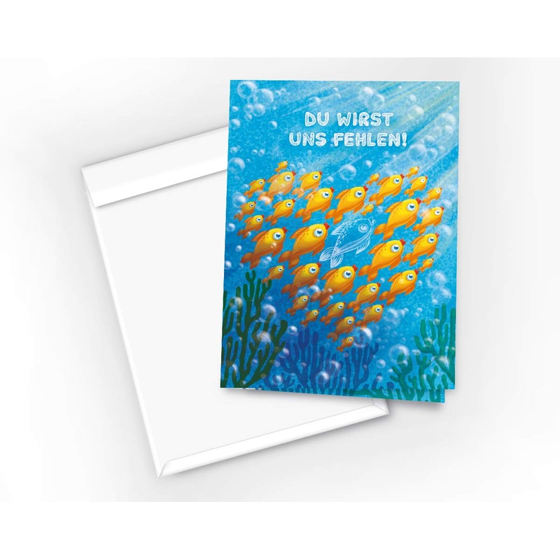 Farewell Card for Colleagues for Job Change Termination Company Change