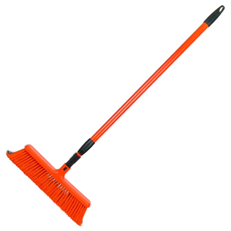 Tiger Jaw TJB2 Heavy Duty Multipurpose All-in-One Broom and Rake