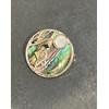 Brooch Lapel Pin Inlaid With Sustainable Ethically Sourced Abalone Shell