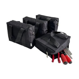 Augbunny Multi-purpose 600D Oxford Cloth Zipper Tool Bag Organize Storage Pouch Large Capacity Handbag 4-pack