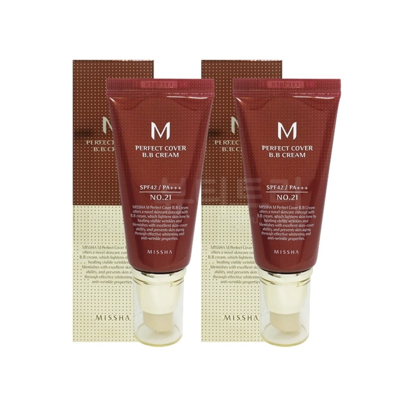 Missha M Perfect Cover BB Cream 50ml No. 21 x