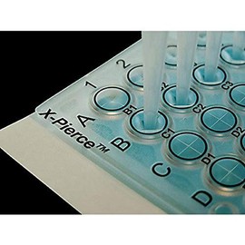 Excel Scientific X-Pierce XP-100 Vinyl Precut Pierceable Sealing Film for Automation, Non Sterile (Case of 100)