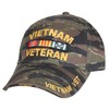 Rothco Deluxe Low Profile Vietnam Veteran Insignia Cap, Tiger Stripe