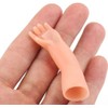 Jizlan 1Pc Little Hand Coin Disappeared Trick Tools Close-Up Magic
