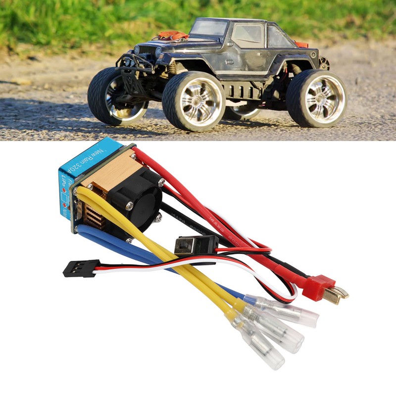 320A Dual Way Bidirectional Brushed ESC with Fan 3A 5V