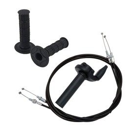 Motorcycle Throttle Tube With Throttle Cable Grips For YZ250F 426F 450F/ WR250F 426F 450F/ CRF150R 150RB 250R 250X 450R 450X/ KX250F 450F/ KLX450F RMZ250 450/ 250SX-F 250XCW 05+/ 450SXF 520 SXF 03+