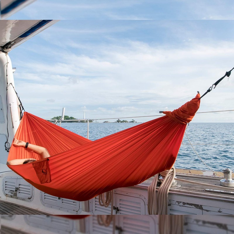 チケットトゥザムーン Ticket To The Moon パラシュート コンパクトハンモック オレンジ TMC35