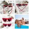 ZPLASK 4 Pcs Heart Glasses, Red Heart Sunglasses, Love Heart