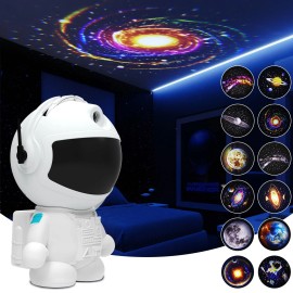 Astronaut Projector Night Light Lamp Star Nebula Galaxy Space Sky for Bedroom US