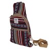 Marubhumi Hemp Small Backpack Cross Body Shoulder Himalayan Bag Adjustable