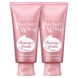 Senka Perfect Whip Collagen in Cleansing Foam, 120g, 2 pieces / 센카 퍼펙트 휩 콜라겐 인 클렌징 폼, 120g, 2개