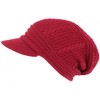 Nyls Création Rasta Red Fashion Wool Kifty Unisex Hat, red