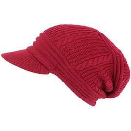 Nyls Création Rasta Red Fashion Wool Kifty Unisex Hat, red