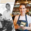 JKhandy Server Book for Waitress - Leather Waiter Book Server